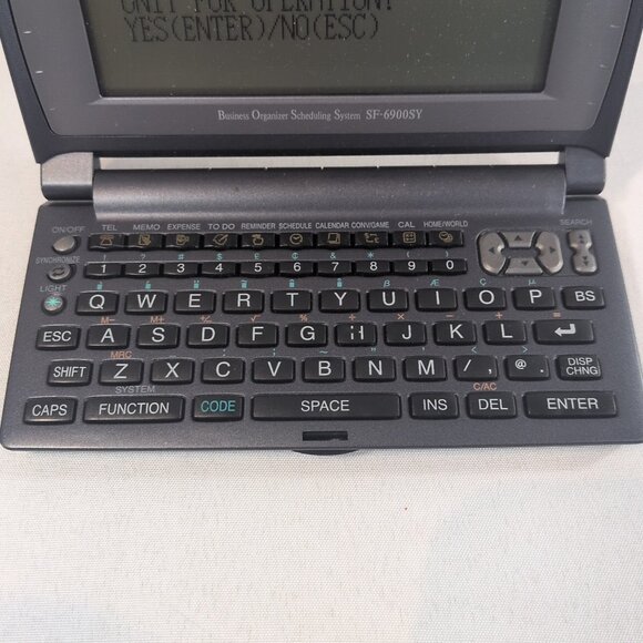Casio SF-6900SY BOSS Business Organizer Scheduling System + Guide PDA Computer - Picture 7 of 16